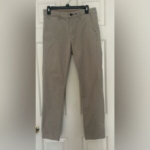 rag & bone Men's Taupe Chino Pants - Neutral Everyday Style. Size 30. Like new.